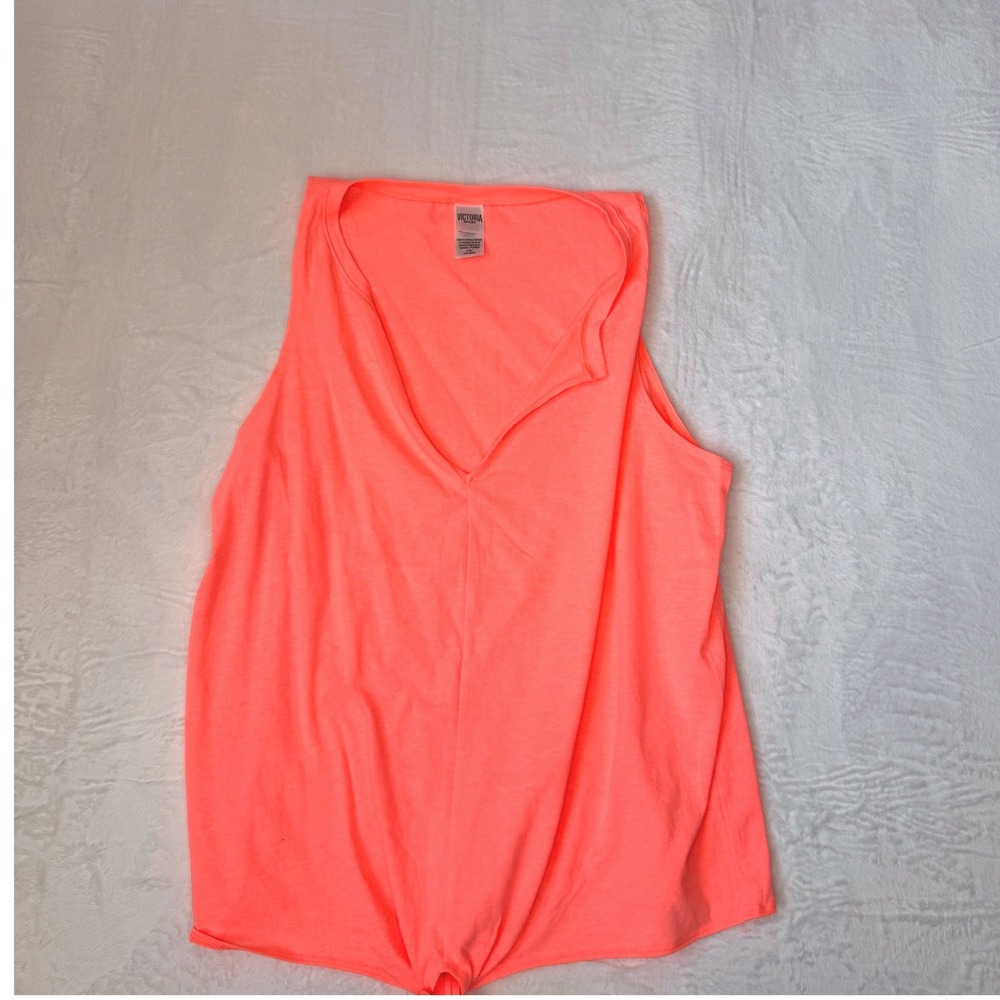 VICTORIA‎ SPORT Womens Athleisure Tie Waist Tank Bundle SZ L
